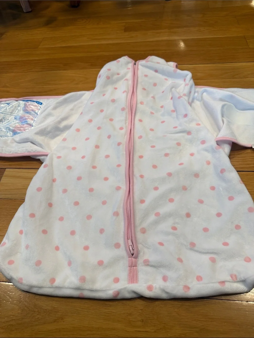 Halo fleece girls sleep sack swaddle size small .
